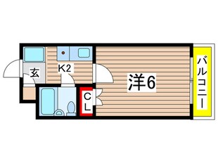 シティコスモ18の物件間取画像